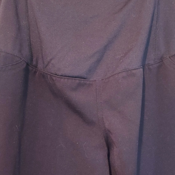 Isabel Maternity Ingrid And Isabel Over Belly Pants Black Straight 12 Pullon - Picture 2 of 7